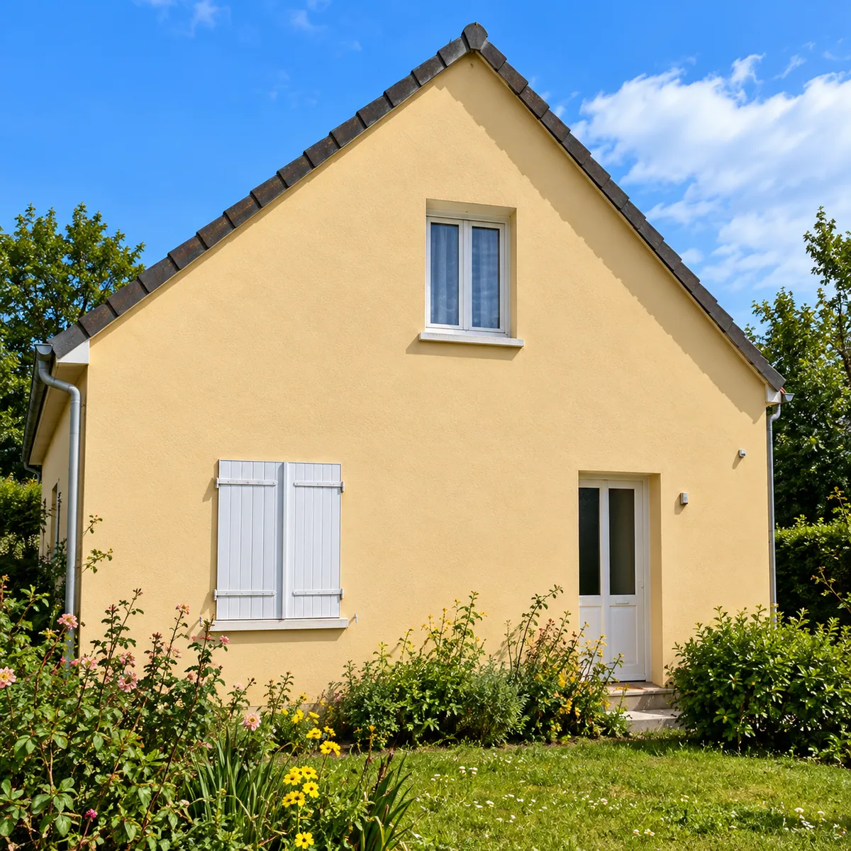 Ravalement de façade, après les travaux