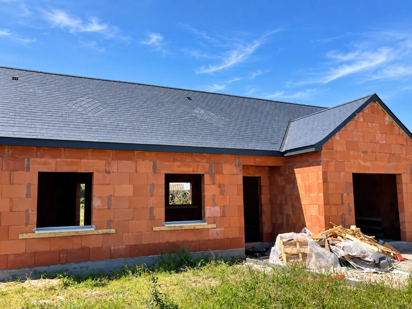 Rénovation d’une toiture en ardoise
